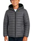 Boys' Reversible Sherpa-Lined Jacket - Size 4-7, Gray