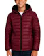 Boys' Reversible Sherpa-Lined Jacket - Size 8-16, Burgundy