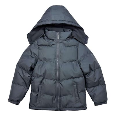 America's Suppliers Girl's Heavyweight Jacket, Gray, 2T-4T