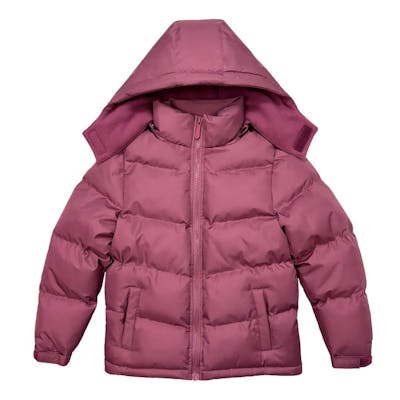 America's Suppliers Girl's Heavyweight Jacket, Mauve, 2T-4T