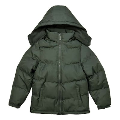 America's Supplier Girl's Heavyweight Jacket, Military Green, 2T-4T