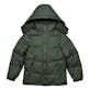 America's Supplier Girl's Heavyweight Jacket, Military Green, 2T-4T