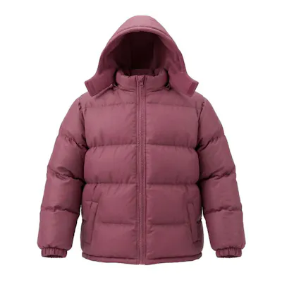 America's Suppliers Woman's Heavyweight Jacket Mauve, 1X-3X