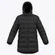 America's Supplier's Unisex Long Sherpa Coat, Black, Large (1 of 3)