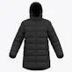 America's Supplier's Unisex Long Sherpa Coat, Black, Large