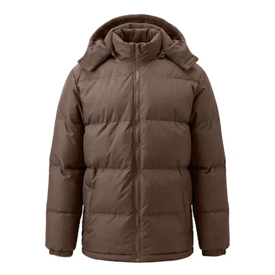 America's Suppliers Men's Heavyweight Jacket, Brown, S-XL