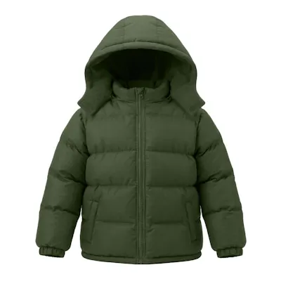 America's Suppliers Girl's Jacket Military Green, 14-18