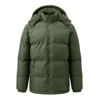 America's Suppliers Adult Unisex Heavyweight Jacket Military Green, XS