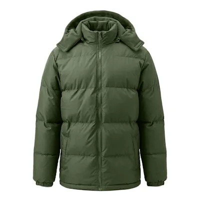 America's Suppliers Adult Unisex Heavyweight Jacket Military Green, S-XL