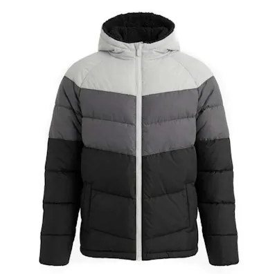 America's Supplier Boy's Color Block Jacket, Black, 2T-4T