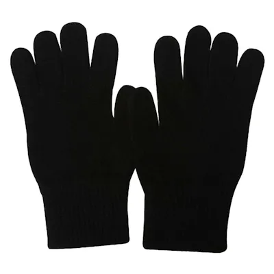 Adult Magic Gloves - Black, One Size Fits Most