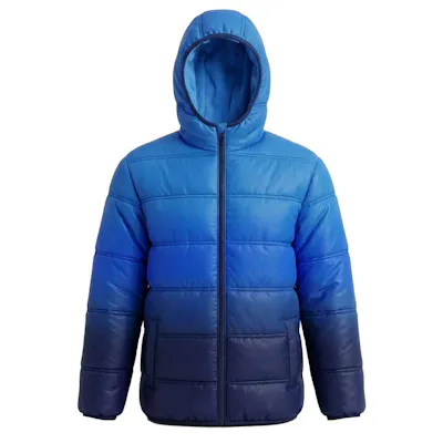 America's Supplier Boy's Jacket, Blue Ombre, 2T-4T