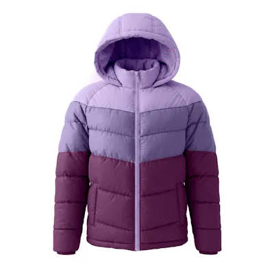 America's Supplier Girl's Jacket, Purple, 14-18