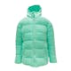 Women's Fleece-Lined Hooded Jackets - Cyan, S-XL (9 of 9)