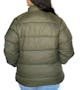 Women’s Solid Puffer Jackets, Olive, XL (2 of 3)