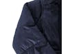 Women's Solid Puffer Jackets, Navy, Small (3 of 3)