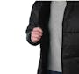 Men's Sherpa-Lined Winter Jacket - Black, Large (3 of 5)