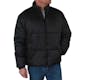 Men's Sherpa-Lined Winter Jacket - Black, Large (1 of 5)