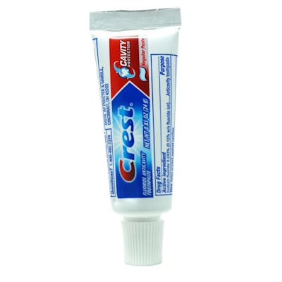Crest Fluoride Toothpaste - 0.85 oz, Travel Size