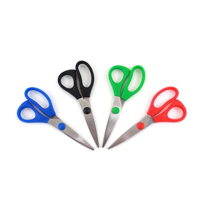 BigBox Kids' Pointed Scissors, Assorted, 5"