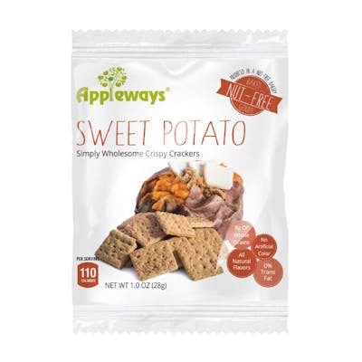 Whole Grain Sweet Potato Crispy Crackers - 1.0 oz