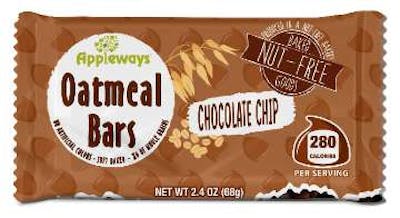 Chocolate Chip Oatmeal Bars - 2.4 oz