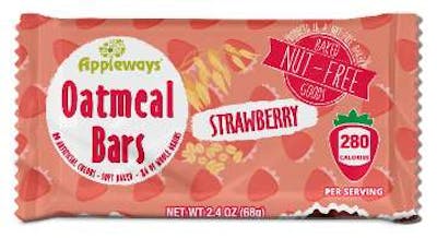 Strawberry Oatmeal Bars - 2.4oz