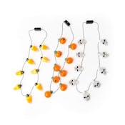 Flashing Halloween Necklaces - 3 Styles, Jumbo
