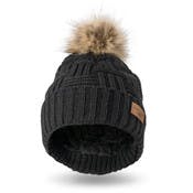 Women's Winter Pom Hats - Cable Knit Chenille, 4 Colors