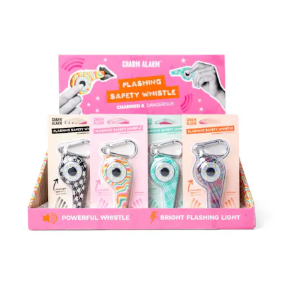 Flashing Safety Whistle - Assorted