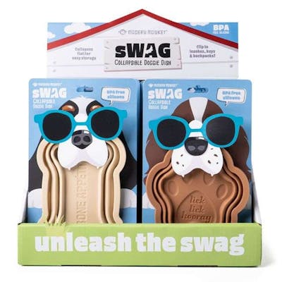 Collapsible Doggie Dish - Assorted Designs
