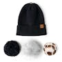 Snap To It Mix &amp; Match Pom Hats, Assorted Colors (5 of 7)