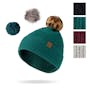 Snap To It Mix &amp; Match Pom Hats, Assorted Colors (1 of 7)