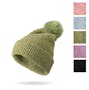 Powder Knit Ultra Soft Pom Hats, Assorted Colors (1 of 6)