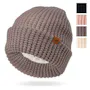 Juneau Waffle Knit Beanie - Assorted Colors, One Size (1 of 4)