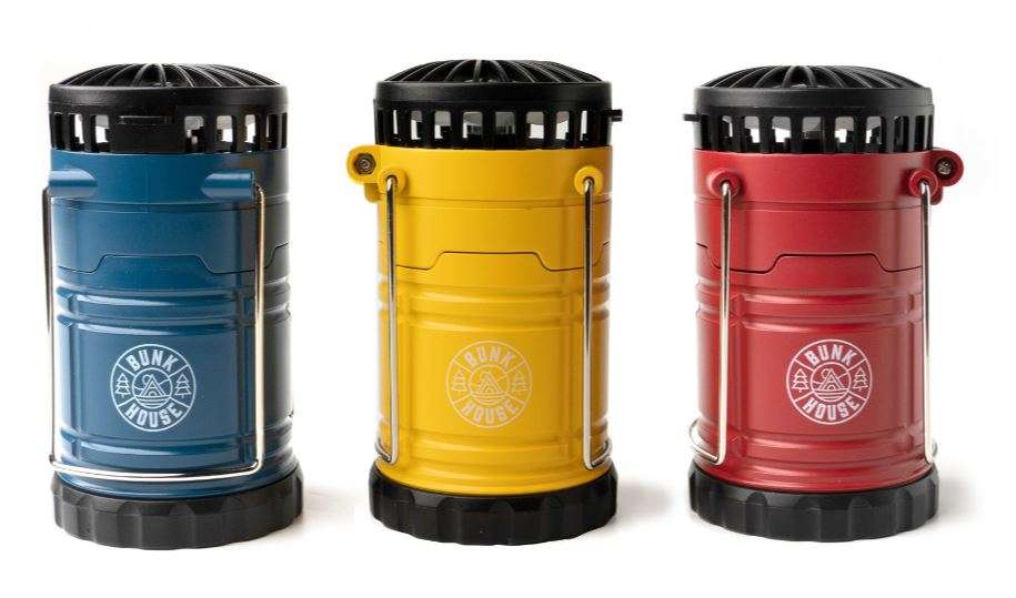 2-in-1 Rechargeable Lantern and Fan - 3 Colors