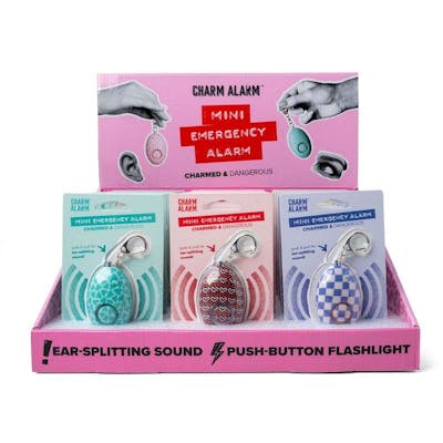 Mini Emergency Alarm Keychain - Assorted