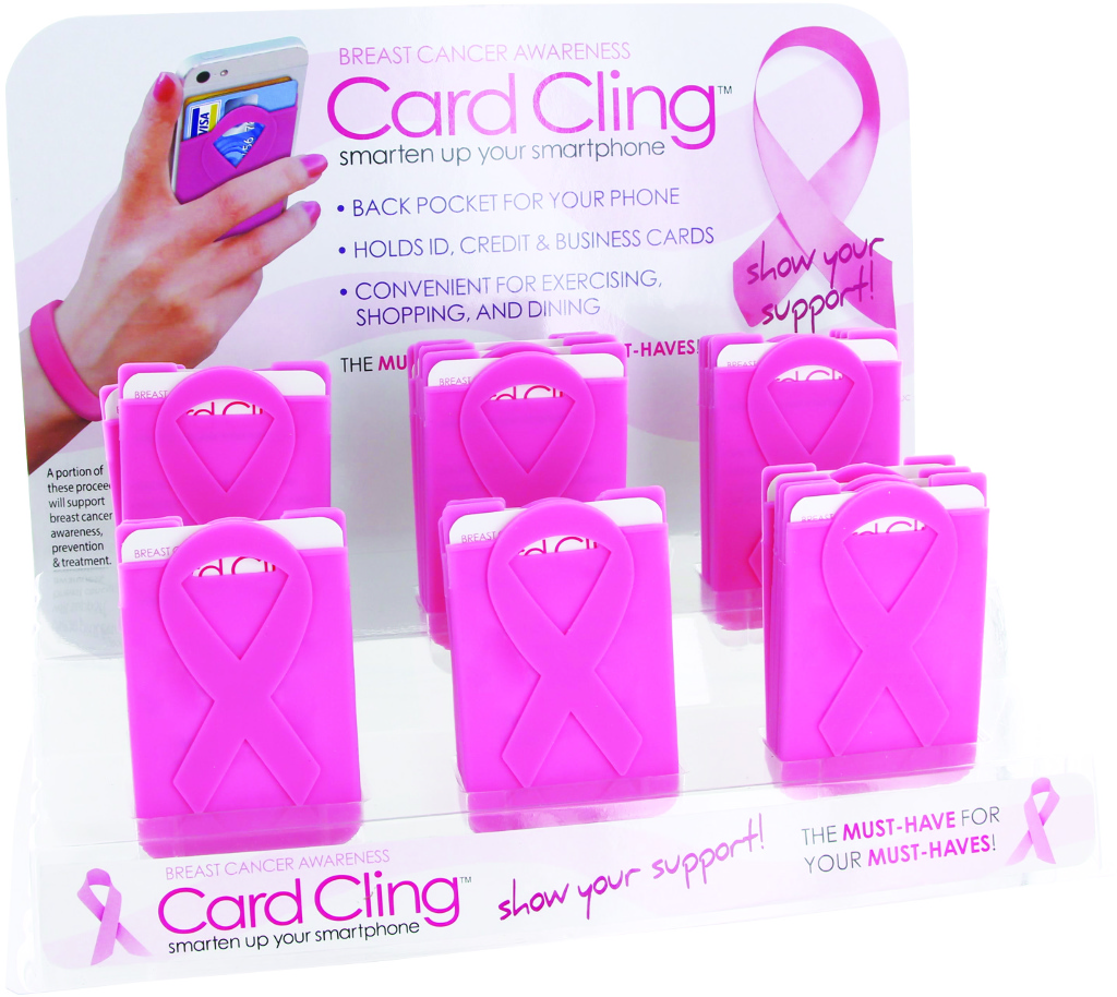 Wholesale Breast Cancer Awareness ID Card Cling DollarDays
