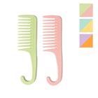 Detangling Shower Combs - 2 Pack, Assorted Colors image number null