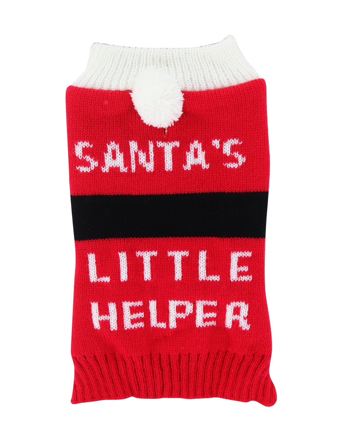 santa's little helper dog sweater