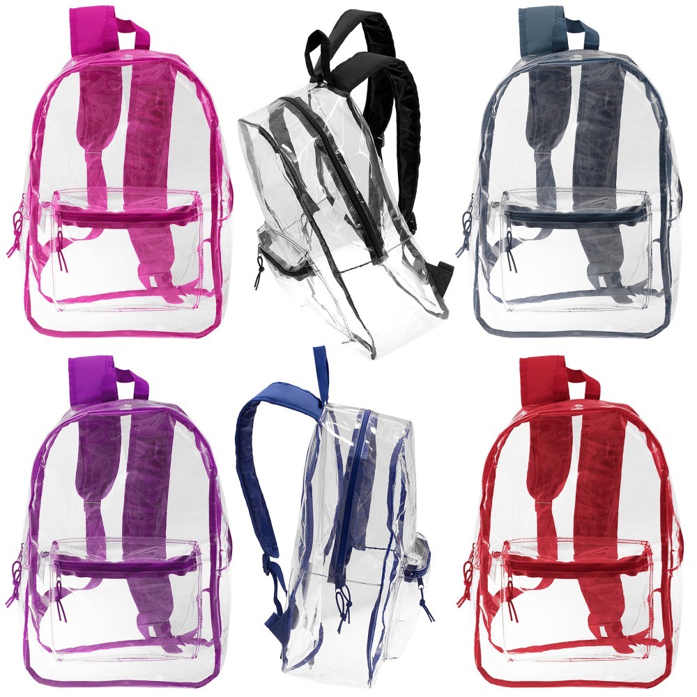 clear backpacks wholesale