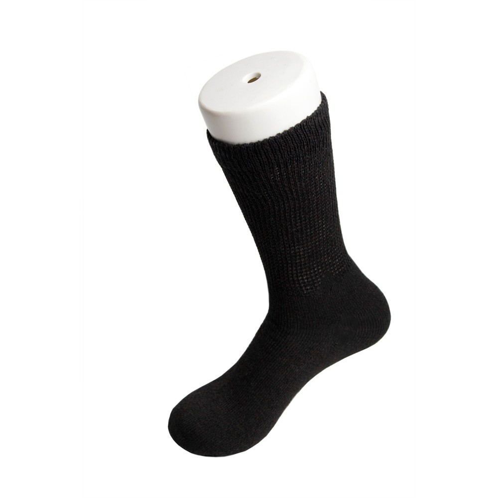 Wholesale Loose Fit Diabetic Socks Crew Size 1013 for Men a