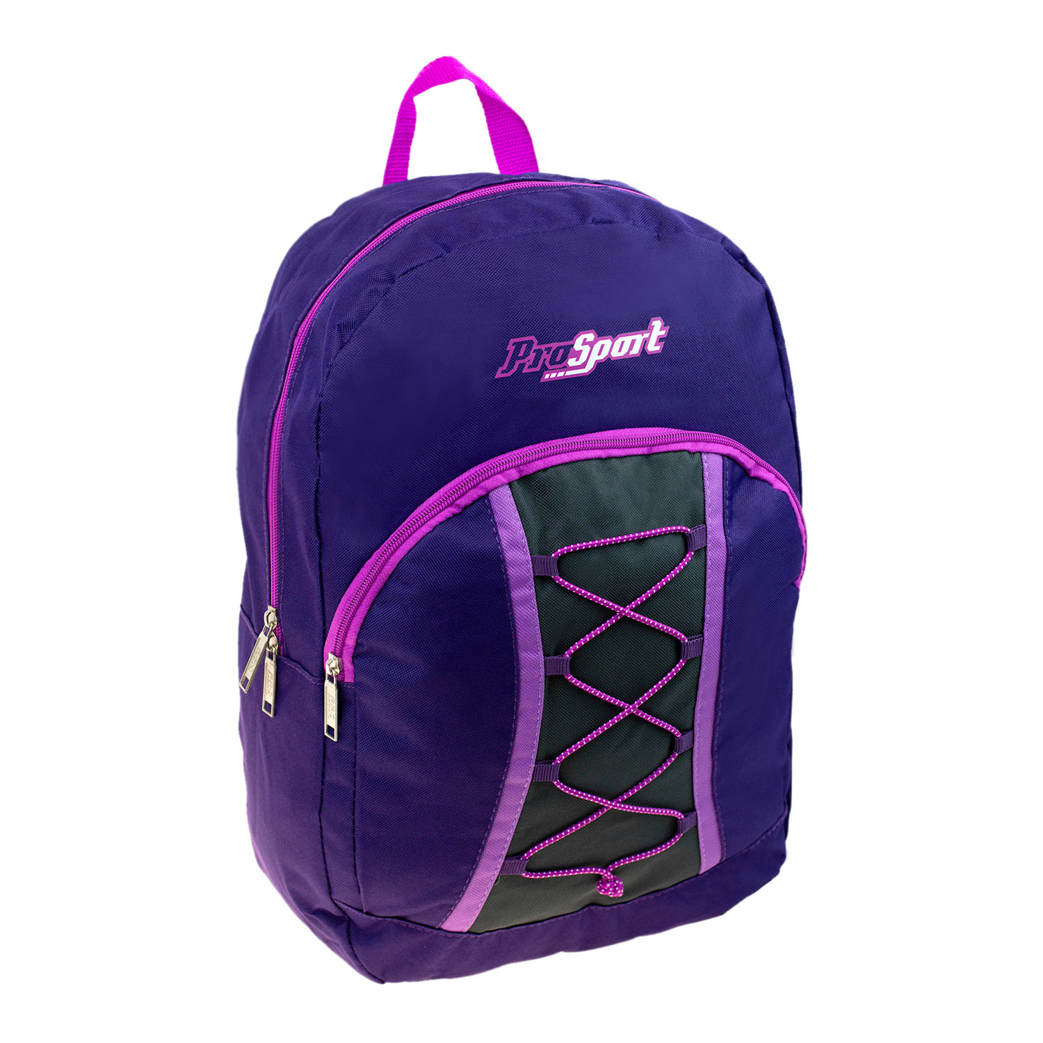 Wholesale 17" Bungee Cord Lace Up Backpack in 4 Colors DollarDays