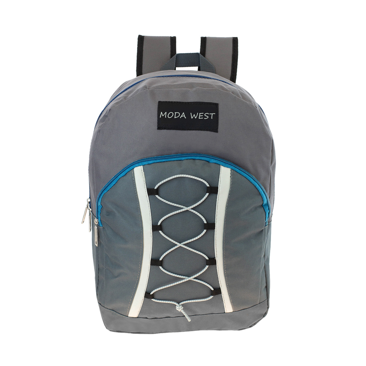 Wholesale 17" Classic Bungee Cord Backpacks Assorted Colors