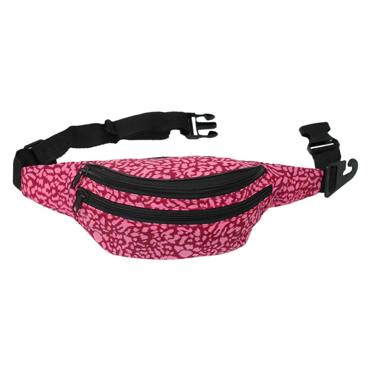 Wholesale Print Fanny Pack with Double Pockets (SKU 2315230) DollarDays