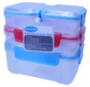 Click & Lock 8-Pc. Container Sets