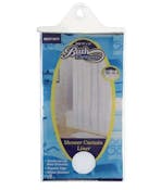Heavy Duty Shower Curtain Liners - White