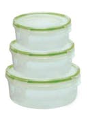 Click & Lock Storage Containers - 6-Pc, Assorted Sizes