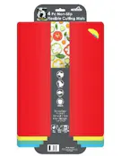 4 Pc Non Slip Flexible Cutting Mats - Assorted Colors