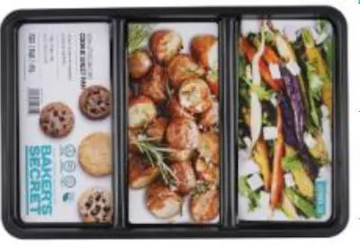 Baker's Secret 3-Section Divided Pans